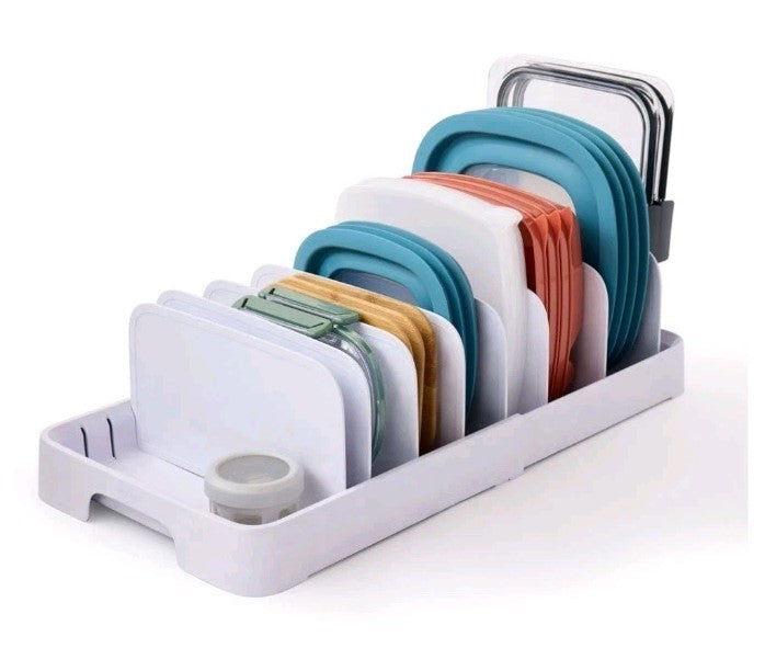 YouCopia StoraLid Food Container Lid Organizer, 40-Lid Capacity Brand New!!! - Bellso